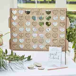 Ginger Ray 4 In A Row Drop Top Alternative Guest Book