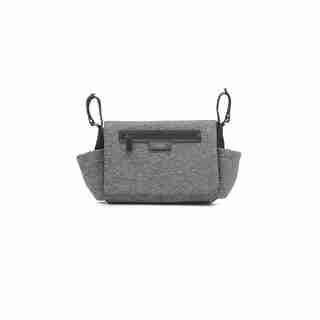 Storksak Stroller Organizer Luxe in Scuba Grey