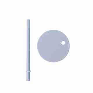 STRAW LID FOR TRITAN GLASS/CUP, LIGHT BLUE