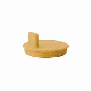 DRINK LID FOR TRITAN GLASS/CUP, MUSTARD