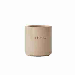 Verre Mini Favourite, Beige/LOVE