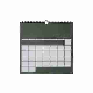 Le calendrier mural 2023, Vert