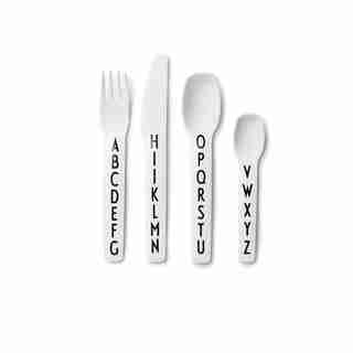 Set de couverts POUR ENFANTS - BLANC