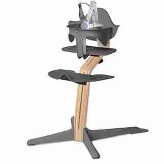 Highchair Gray - White Oak