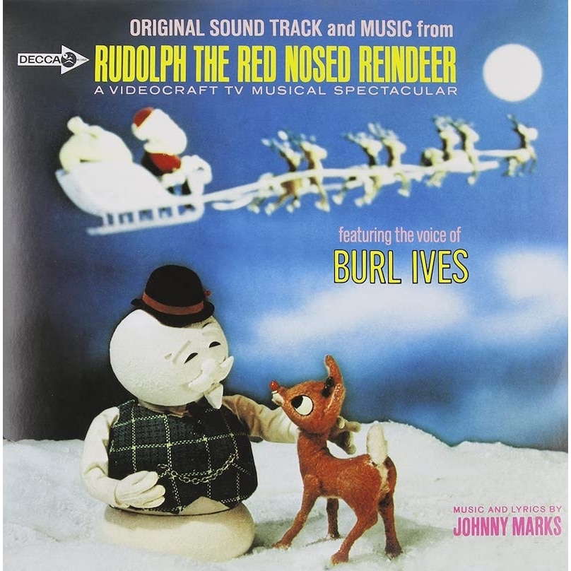 Original Sound Track And Music From Rudolph The Red Nosed Reindeer by Burl Ives (2 LPS)