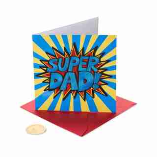Papyrus Father's Day Card Super Dad