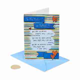 Papyrus Father's Day Card for Husband Why I Love You