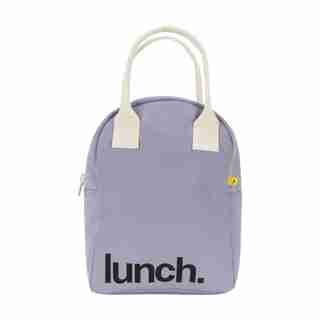 Zipper Lunch Bag Lunch Lavender