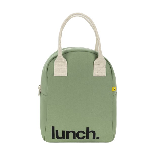Zipper Lunch Bag Lunch Moss