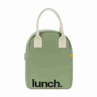 Zipper Lunch Bag Lunch Moss