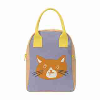 Zipper Lunch Bag Cat