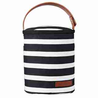 JJ Cole® Bottle Cooler Black/White
