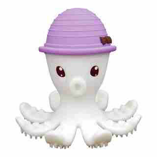 Mombella Octopus Teether & Gum Massager, Lilac