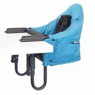 PERCH COUNTER CLIP-ON CHAIR, AQUA
