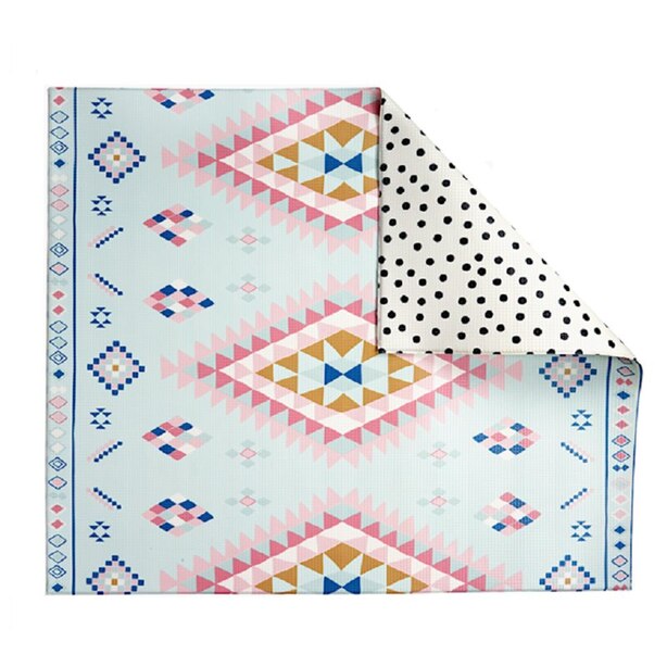 The Pieces Double-Sided Play Mat, Moroccan/Dot