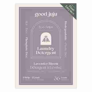 Détergent À Lessive Éco- Feuilles - “Lavande” - 36 feuilles