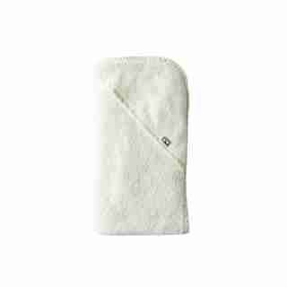 Serviette à capuchon classique Bamboobino – liseré-crème