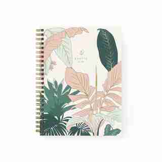 Florida Floral Spiral Lined Notebook