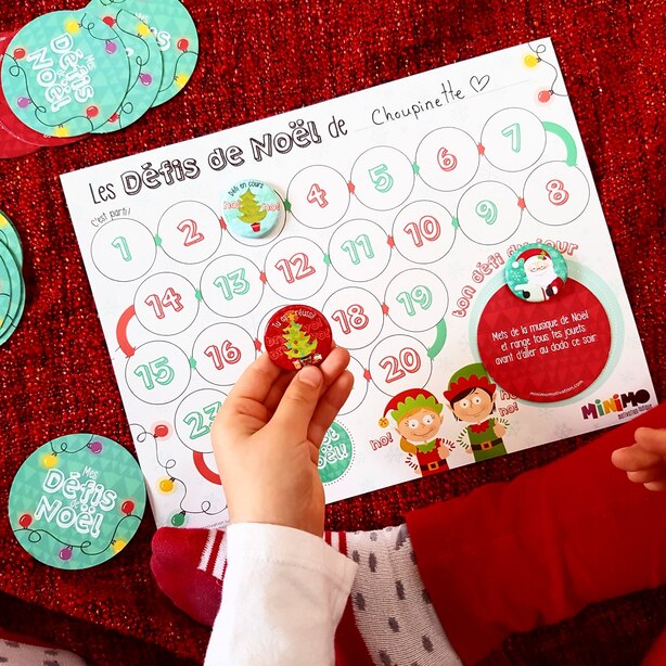 My Advent Challenges Advent Calendar (In French) by Minimo Gifts