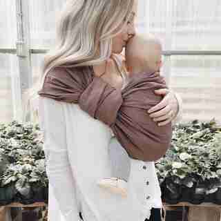 Potter & Pehar Linen Ring Sling, Rosedale