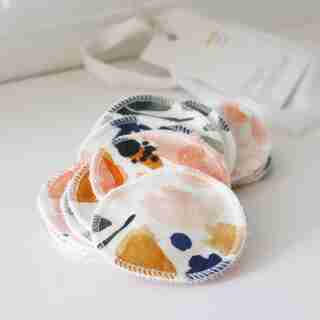 Organic Cotton Facial Rounds Sierra Florals