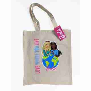 Barbie Love Where You live Tote Bag