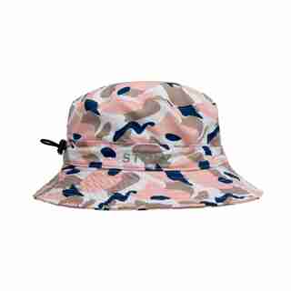 Bucket Hat, Camo Pink, 9 months-6 years