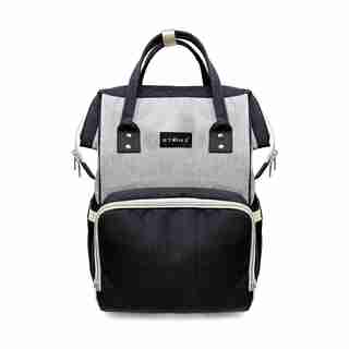 Stonz Urban Pack Diaper Bag - Grey and Black