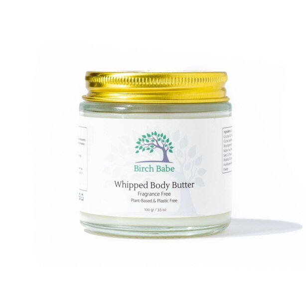 Whipped Body Butter, Fragrance Free by Birch Babe Gifts www