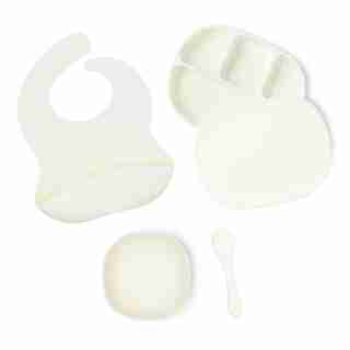 Silicone Starter Bundle, Natural Bamboo