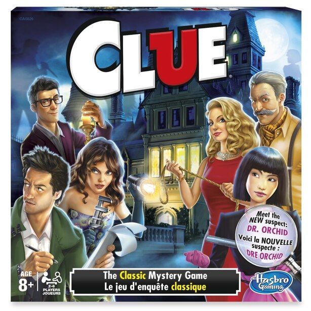 Clue Board Game by Hasbro Toys www.chapters.indigo.ca