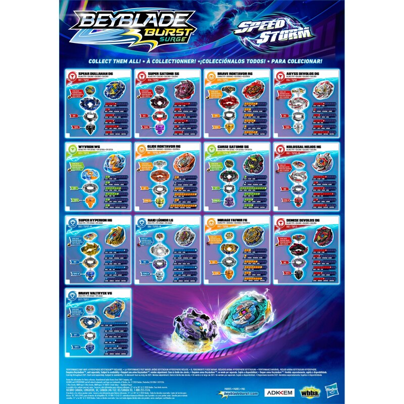 Beyblade Burst Surge Speedstorm Kolossal Helios H6 Starter Pack By Beyblade Toys Www Chapters Indigo Ca New beyblade burst surge speedstorm super hyperion h6 brave valtryek v6 + metal tips. beyblade burst surge speedstorm kolossal helios h6 starter pack