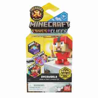 Treasure X Minecraft Caves & Cliffs Overworld Mine & Craft Character