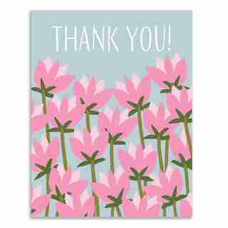 Thank You Card Tulips