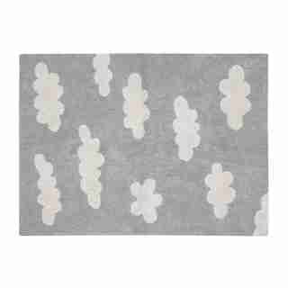 Tapis Lavable Clouds Grey