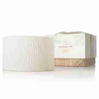 Frasier Fir Gilded Ceramic 3 Wick Candle