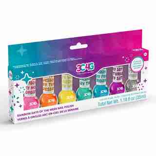 3C4G RAINBOW BRIGHT DAYS OF THE WEEK NAIL POLISH