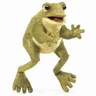 FUNNY FROG PUPPET