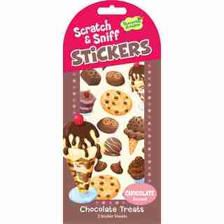 CHOCOLATE SCRATCH & SNIFF MINI STICKERS
