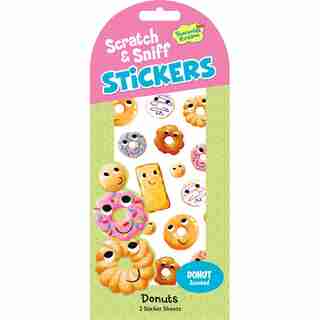 DONUT SCRATCH & SNIFF STICKER