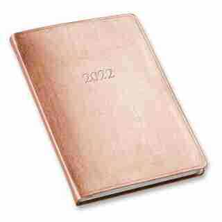 2022 Weekly Mettalic Agenda, Rose Gold