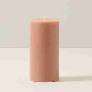 PILLAR CANDLE 3" X 6" BLUSH