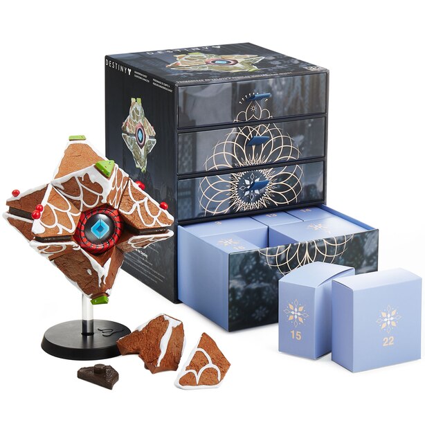Advent Calendar Destiny Confectionary Xmas Ghost by Rubber Road