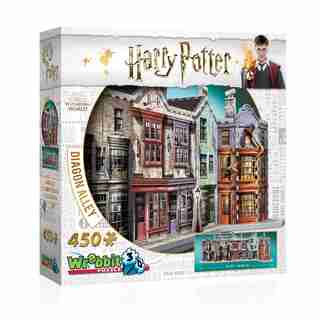 Wrebbit 3D Puzzle Harry Potter Diagon Alley 450 Pieces