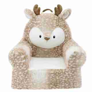 Soft Landing™ | Sweet Seats™ | Premium Character Chair with Carrying Handle & Side Pockets – Deer