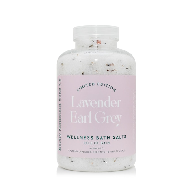 Lavender Earl Grey, Wellness Bath Salts by Rocky Mountain Soap Co. Gifts www.chapters.indigo.ca