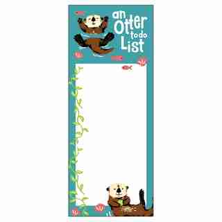 NOTEPAD AN OTTER TO DO LIST