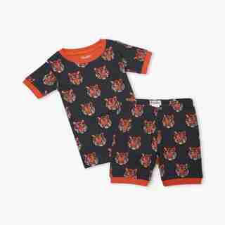 Fierce Tigers Cotton Short PJs Set, SIZE 6