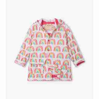 Pretty Rainbows Raincoat, Size 2
