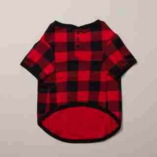 DOG PAJAMAS, BUFFALO PLAID MEDIUM